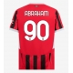 AC Milan Tammy Abraham #90 Replike Domaci Dres 2024-25 Kratak Rukav